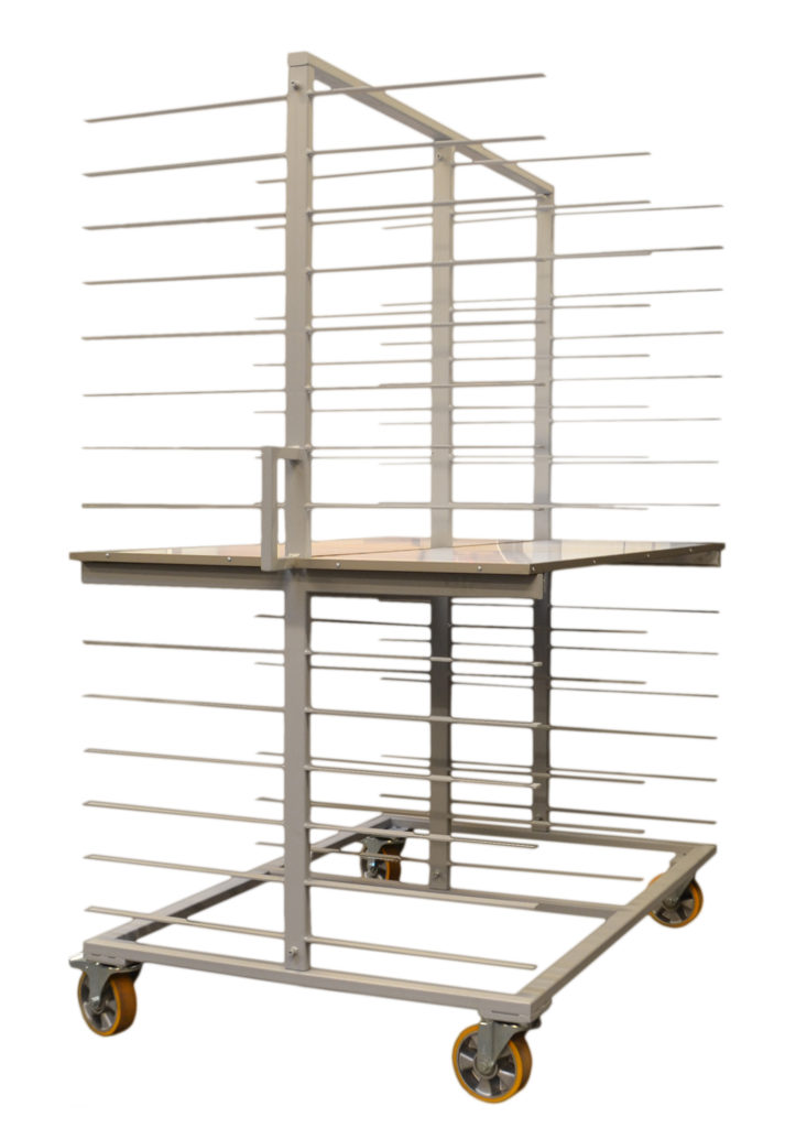 Blind Racks Interior roller blind racks and pleated blinds – Rol-Pas – production ...